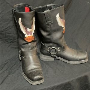 Harley Davidson Boots Size 10